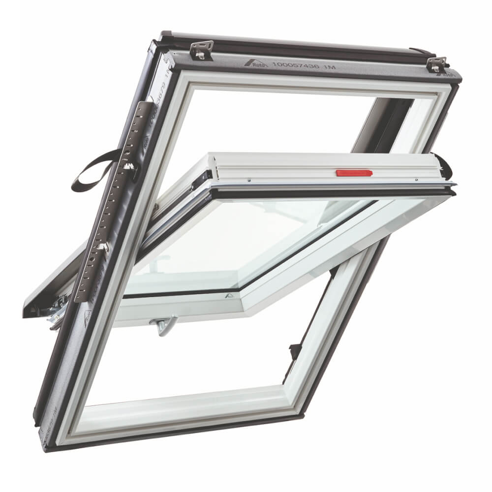 Roto R6 de PVC: hoja abatible manual