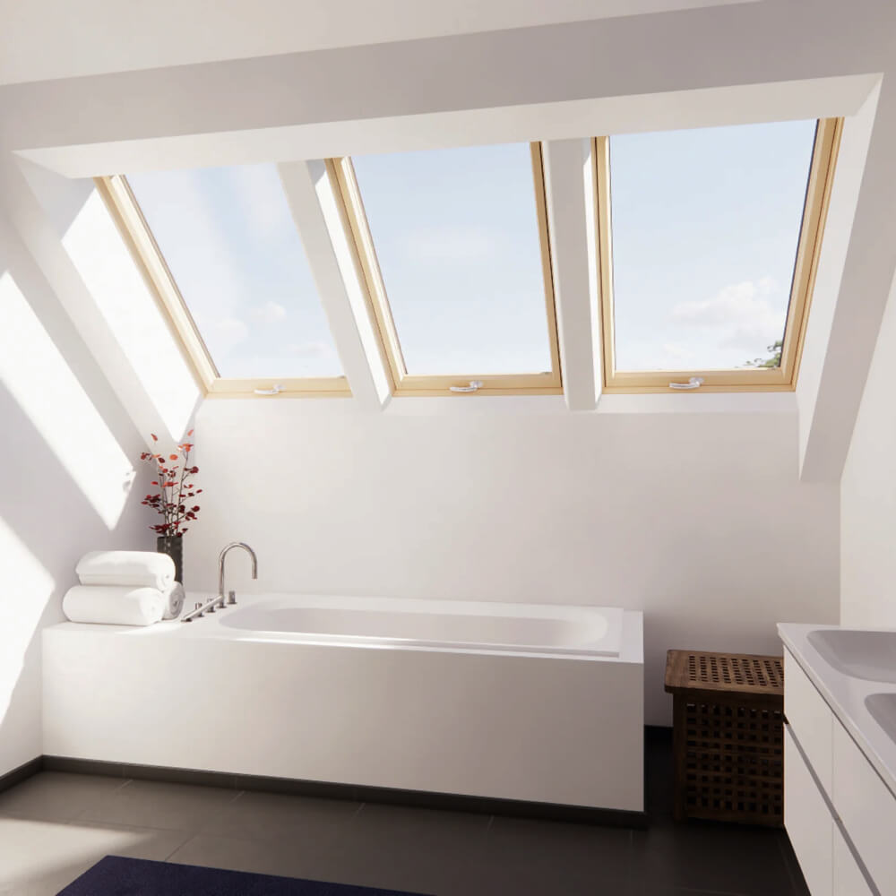 Instalación de madera Roto R8