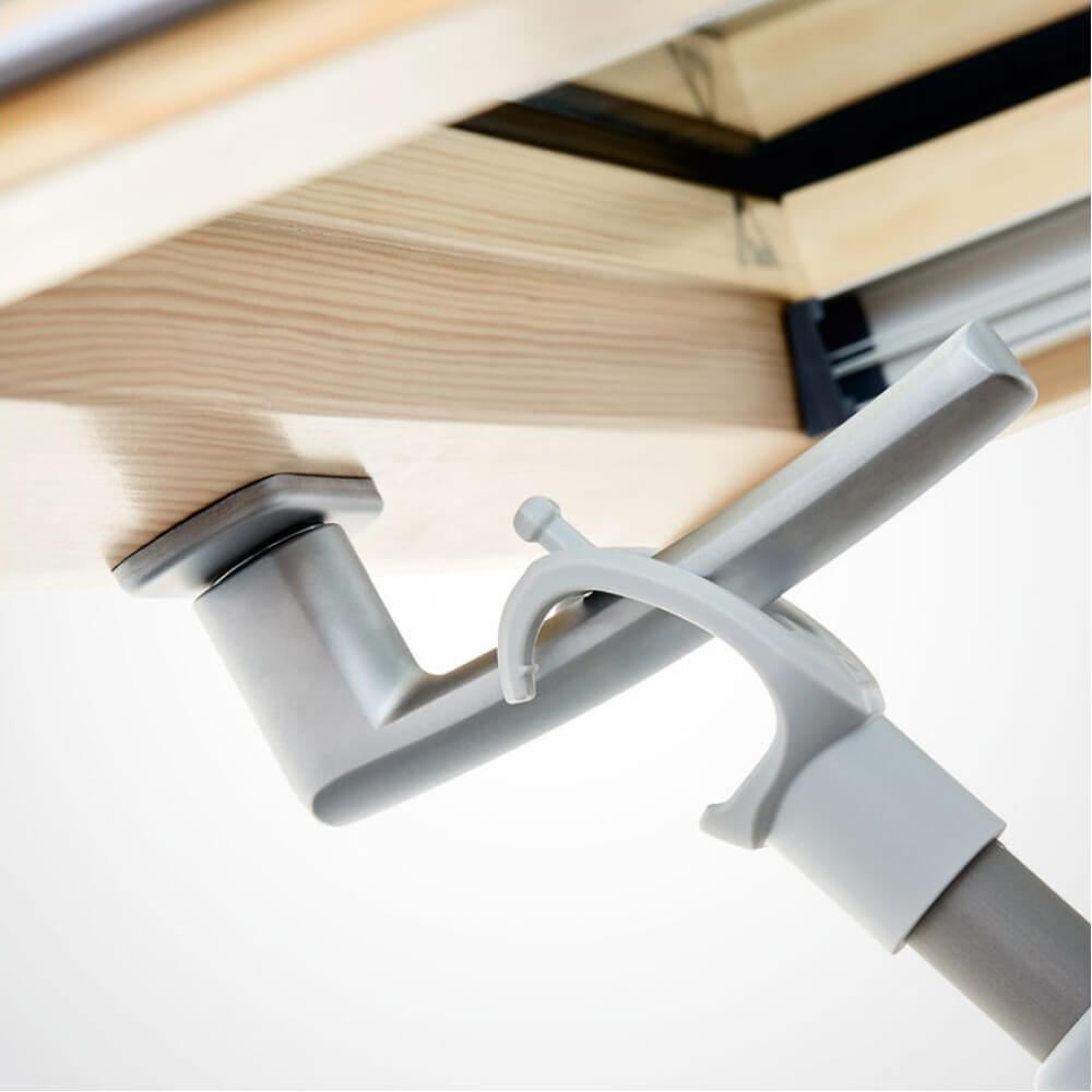 Manilla de madera Roto R8 con barra telescópica