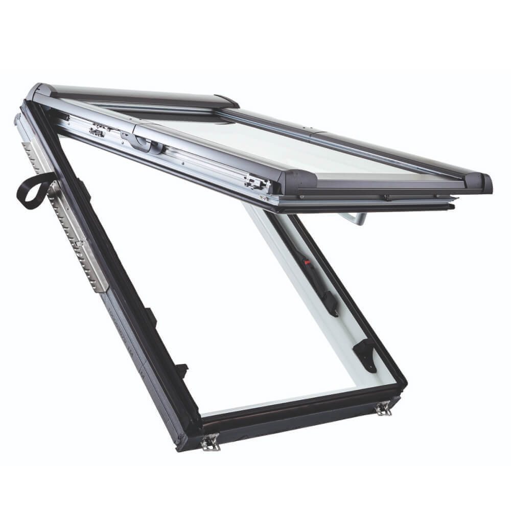 Ventana Roto R8 de PVC con apertura abatible