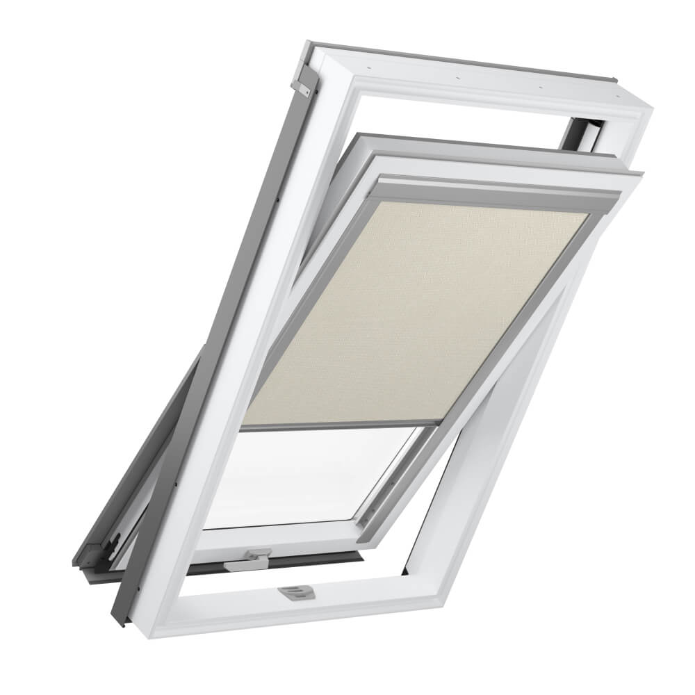 RoofLITE+ Solid PVC con estor interior