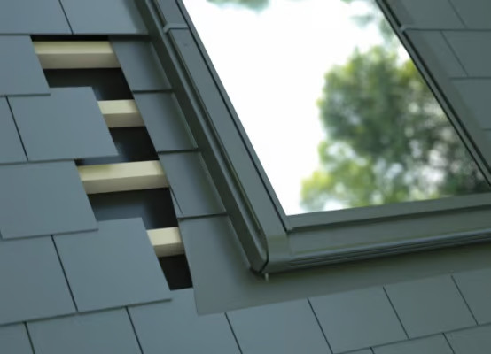 Cubierta de techo plana