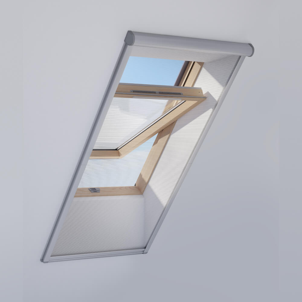 Ventana de techo con mosquitera