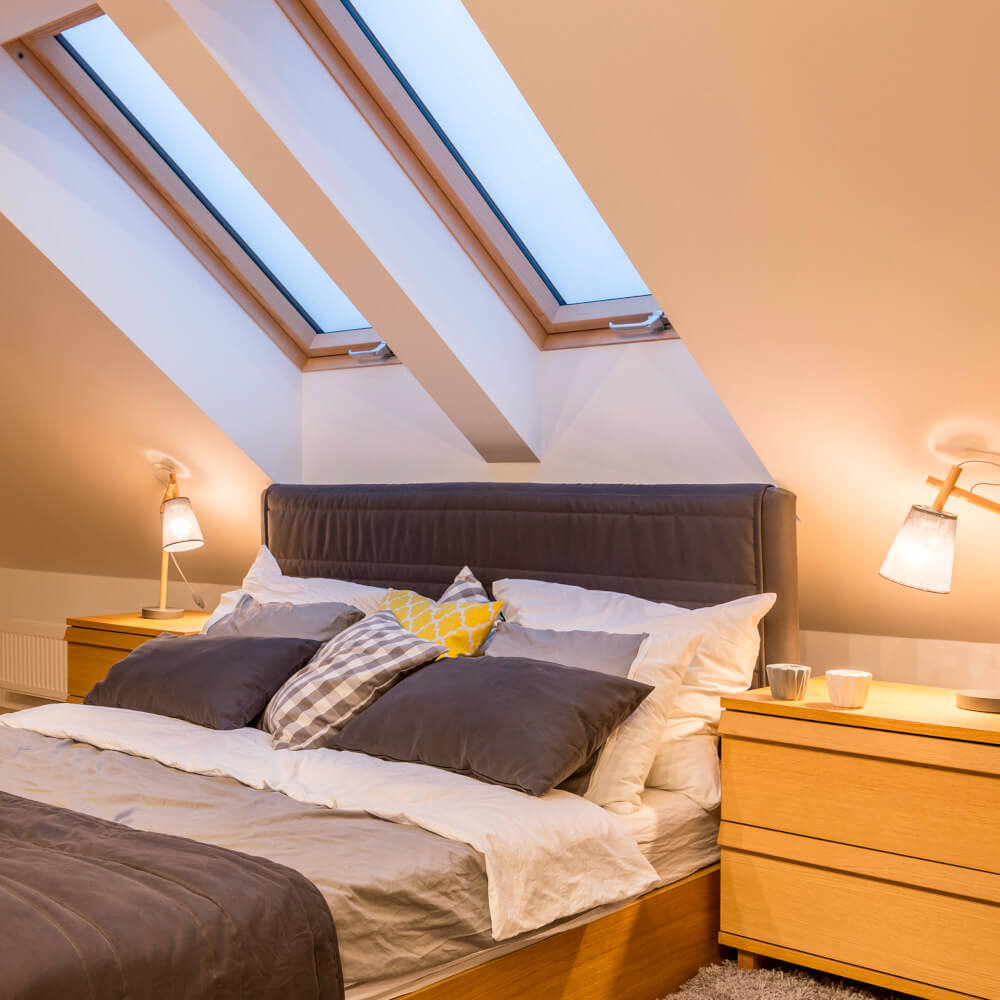 Ventana de techo de madera Ropal Ventana de techo de madera Ropal