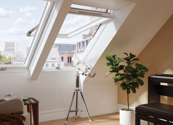 Ventana de techo Ropal con proyección