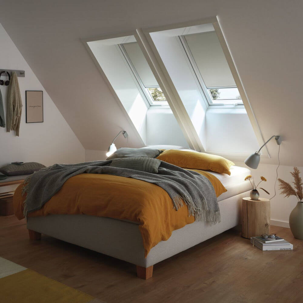 Ventanas de techo PVC estores Roto