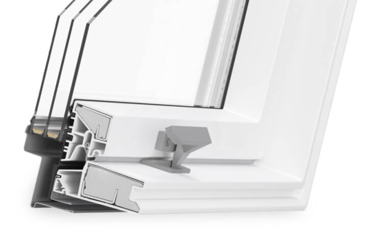 matériau Fenêtre de toit en PVC matériau Fenêtre de toit en PVC